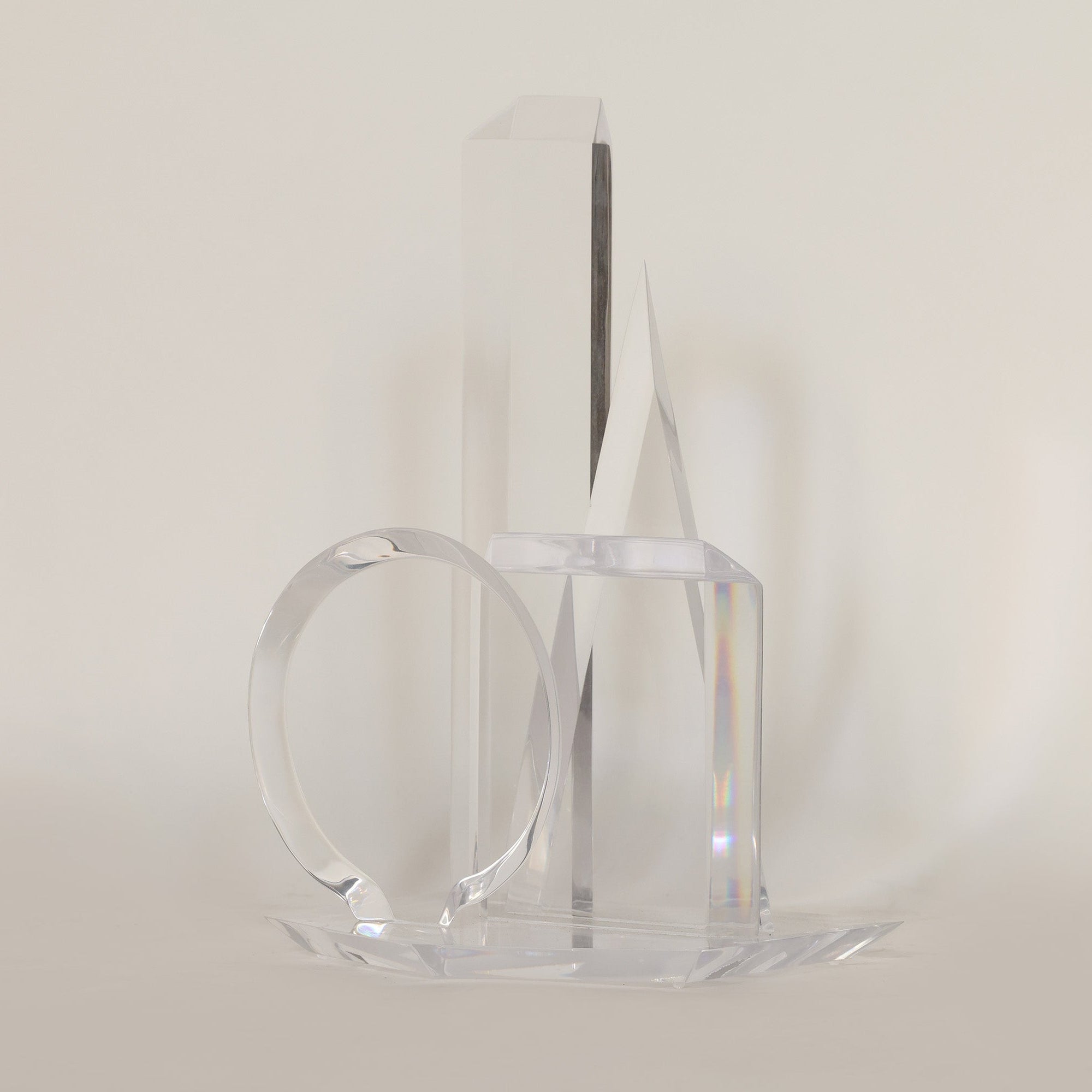 lucite sculpture